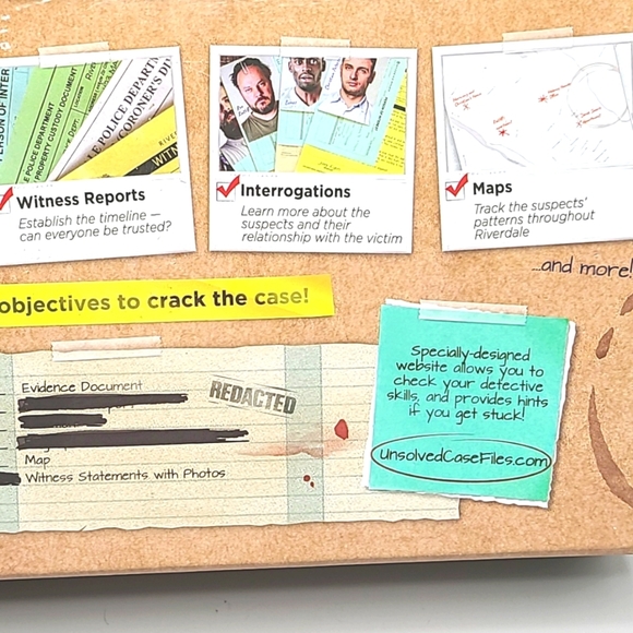 Unsolved Case Files - Harmony Ashcroft Case ( Murder Mystery Game) - Picture 6 of 12